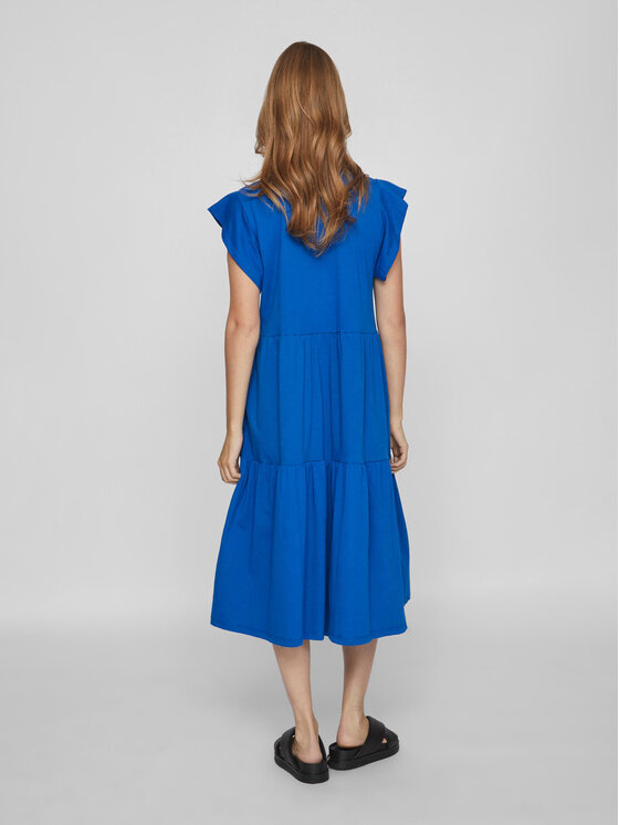 Vila Vila Haljina za svaki dan Summer 14087542 Plava Loose Fit