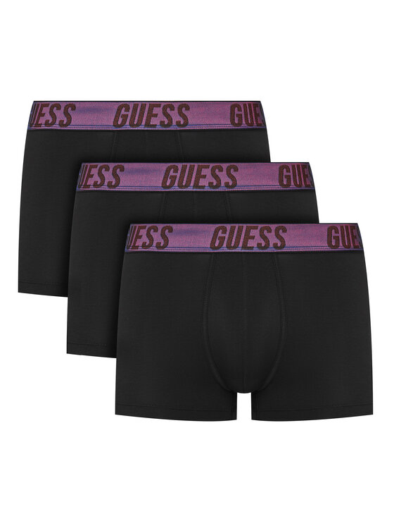 Guess Guess Σετ μποξεράκια 3 τμχ U5GG13 K6YW1 Μαύρο