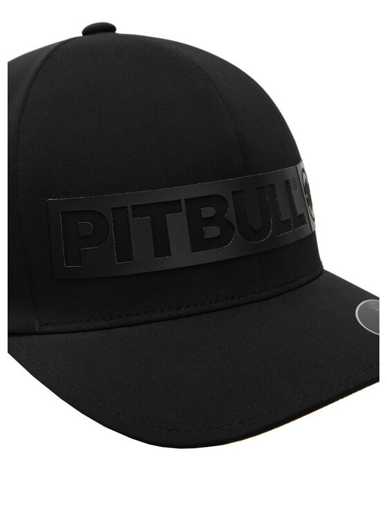 PITBULL PITBULL Czapka z daszkiem Stretch Hilltop Czarny