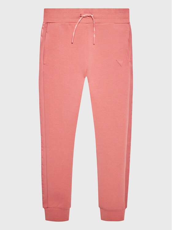 Guess Guess Melegítő alsó J2YQ24 FL03S Rózsaszín Regular Fit