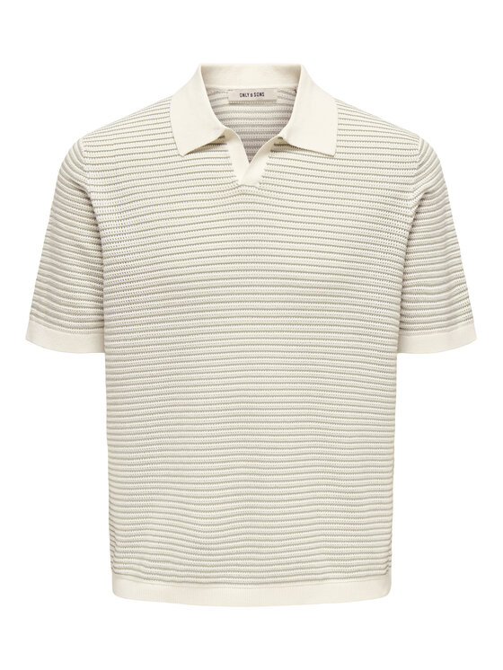 Only & Sons Only & Sons Polo majica Kian 22033457 Bež Relaxed Fit