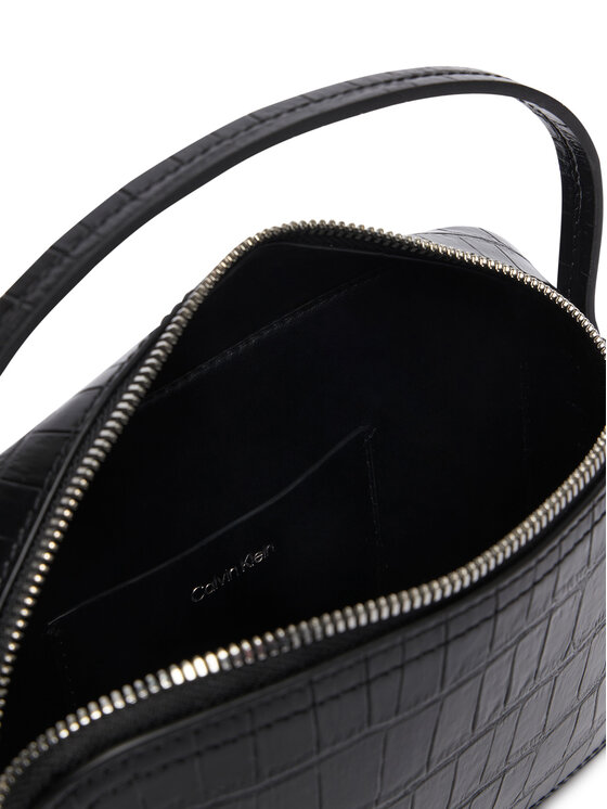 Calvin Klein Calvin Klein Torbica Ck Croc Camera Bag LV04F3905G Crna