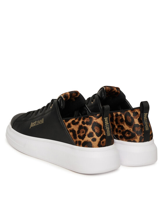 Just Cavalli Just Cavalli Sneakersy 79RA3SB7 ZPB58 Čierna