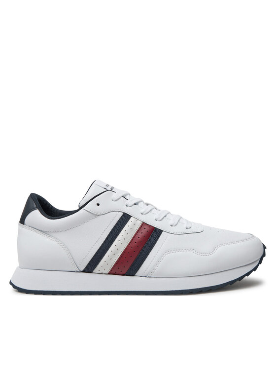 Tommy Hilfiger Sneakers Runner Evo Lth Mix Ess FM0FM05121 Alb