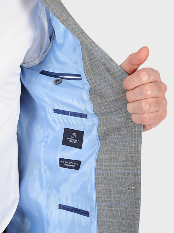 Evenemen Evenemen Garnitur COLIO Szary Slim Fit