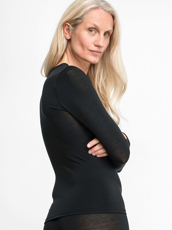 Sylvia Speidel Sylvia Speidel T-Shirt 50349 Czarny Slim Fit