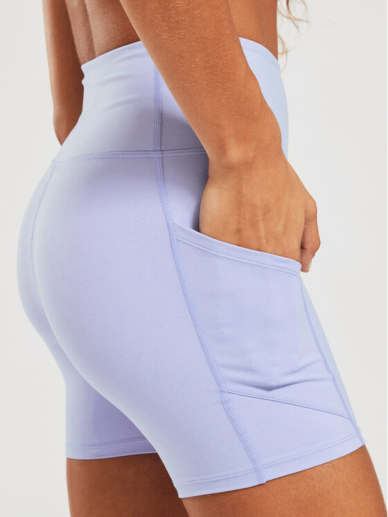 Roxy Roxy Legíny Heart Biker Ndst ERJNS03435 Modrá Slim Fit