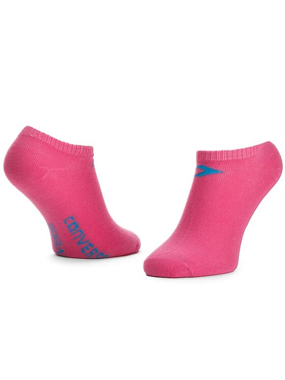 Converse Converse Moteriškų trumpų kojinių komplektas (3 poros) E220N3009 Balta