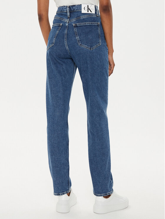 Calvin Klein Jeans Calvin Klein Jeans Jeans hlače Authentic J20J223663 Modra Slim Fit