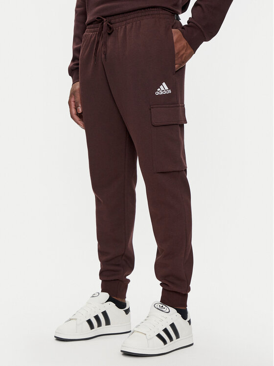 adidas Sporta bikses Essentials Fleece IY9092 Brūns Regular Fit