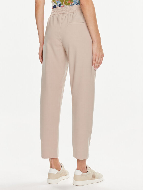 Marella Marella Hlače Dictate 2413131034 Bež Regular Fit