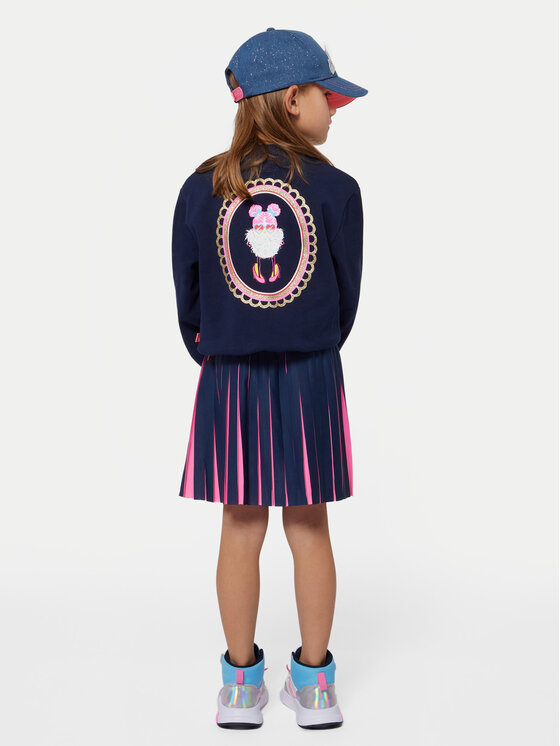 Billieblush Billieblush Rakott szoknya U20660 Sötétkék Regular Fit