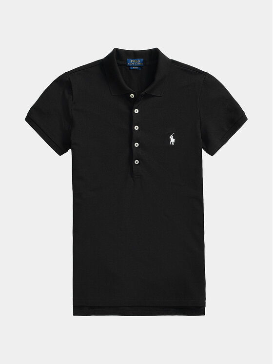 Black ralph lauren polo shirt discount