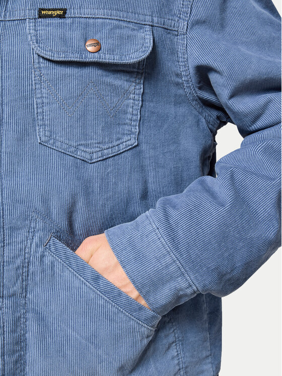 Wrangler Wrangler Jeansová bunda 112357214 Modrá Regular Fit