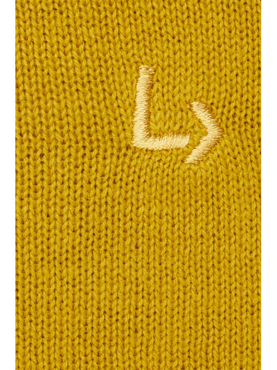 Lancerto Lancerto Sweter Morey SW073223000026 Żółty Regular Fit