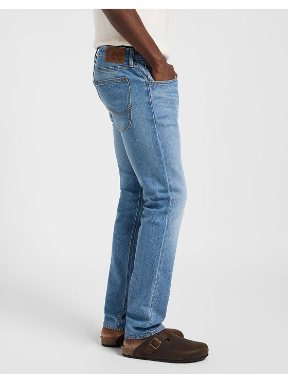 Lee Lee Jeansy LUKE Niebieski Slim Fit