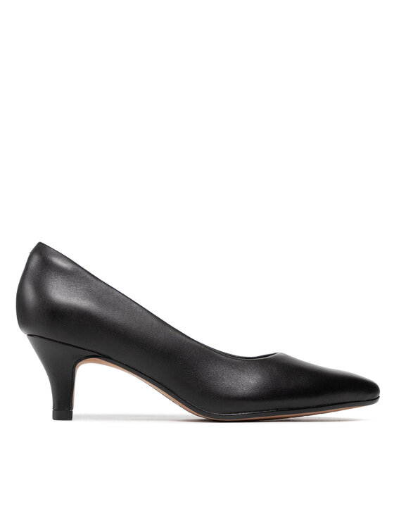 Clarks Poltopánky Linvale Jerica 261372084 Čierna