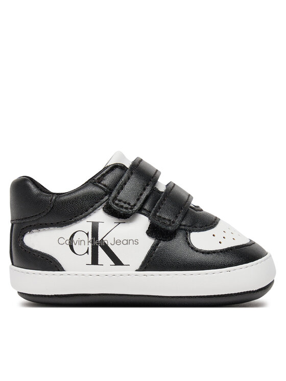 Calvin Klein Jeans Snīkeri Baby Velcro V0B9-81040-1433 Melns