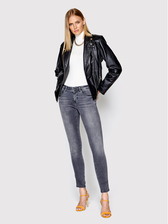 Guess Guess Дънки W2YAJ2 D4PZ2 Сив Skinny Fit