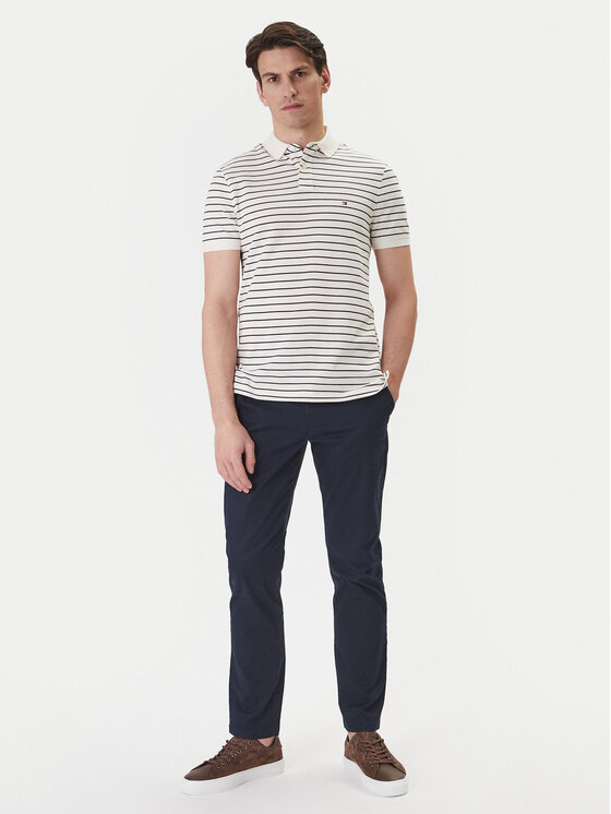 Tommy Hilfiger Tommy Hilfiger Polo 1985 MW0MW17770 Beige Regular Fit