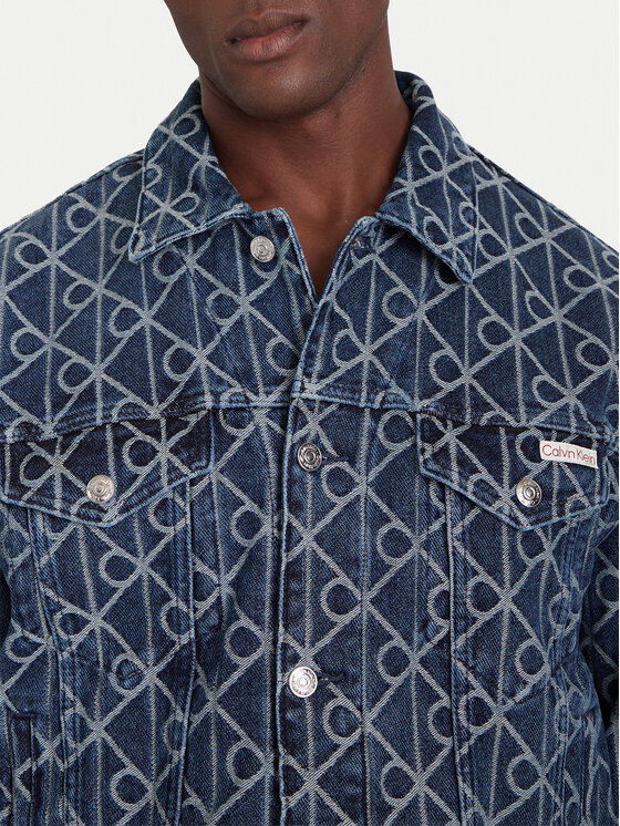 Calvin Klein Jeans Calvin Klein Jeans Džínsová bunda LV04RD767G Modrá Regular Fit