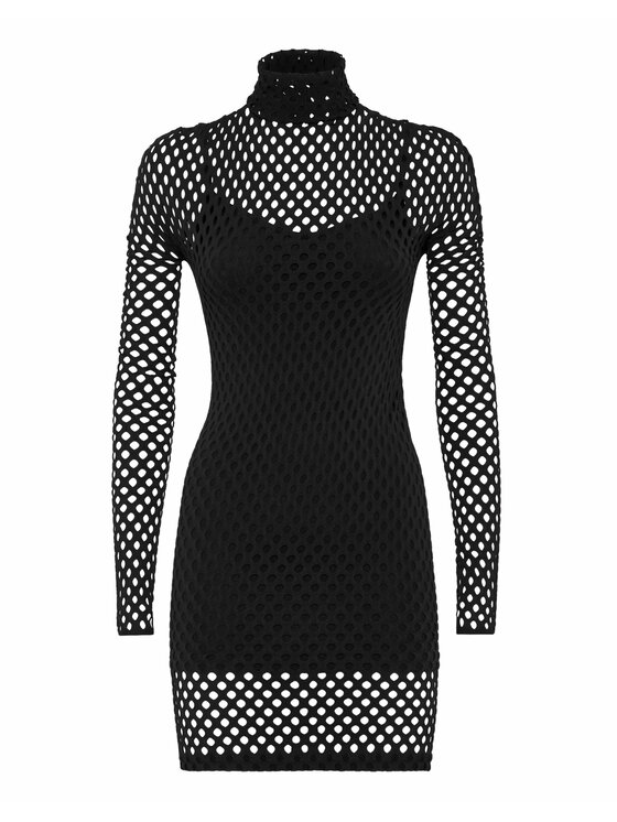 PHILIPP PLEIN PHILIPP PLEIN Sukienka wieczorowa 4509 Czarny