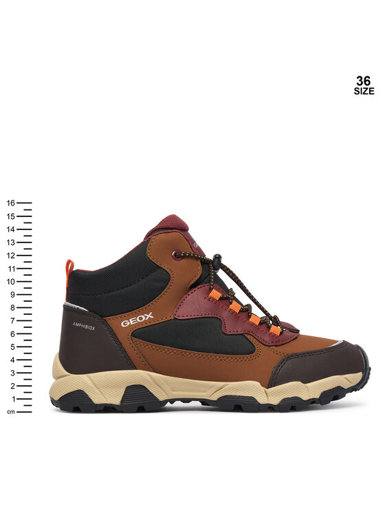 Geox Geox Trzewiki J Magnetar Boy B Abx J463ZC 050FU C6311 D Brązowy