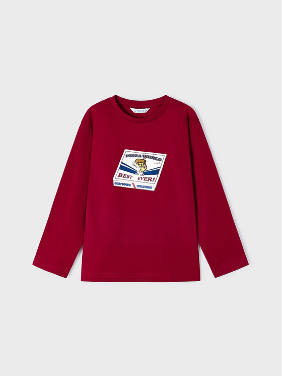 Mayoral Mayoral Bluse 4.025 Rot Regular Fit