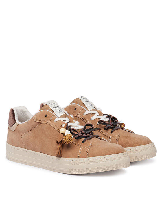 Tamaris Tamaris Sneakersy 1-23708-47 Béžová