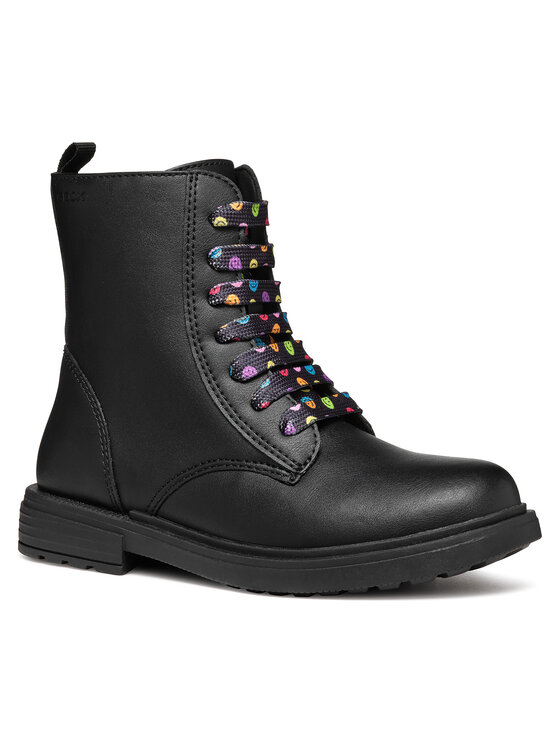Geox Geox Kozaki Jr Eclair J049QD 0003W C9240 S Czarny
