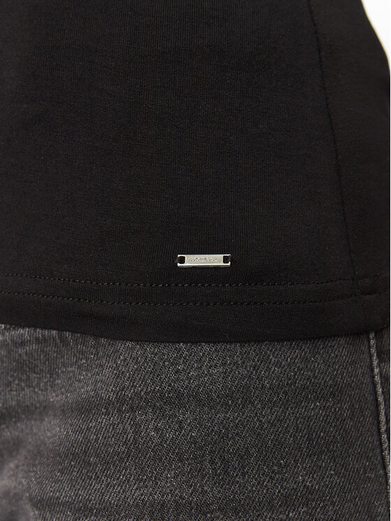 Morgan Morgan Top 242-DNAE Černá Slim Fit