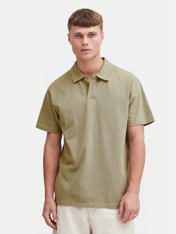 Solid Solid Tricou polo 21108171 Verde Regular Fit