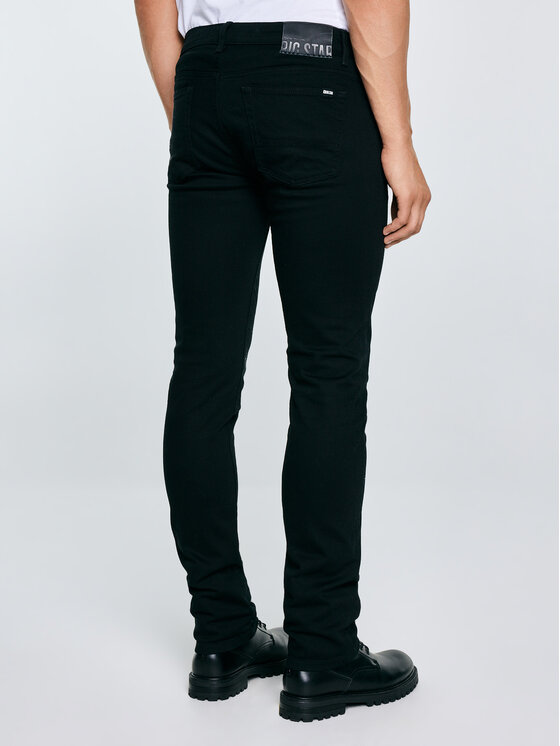 BIG STAR BIG STAR Jeansy TERRY Czarny Slim Fit