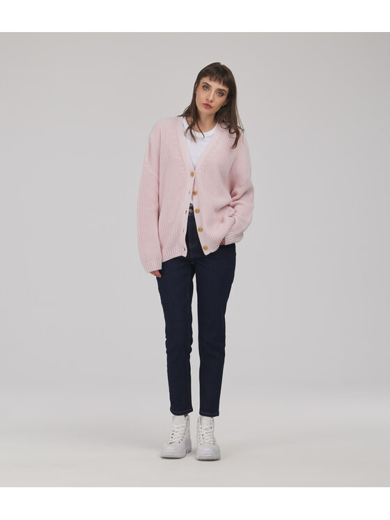 Lee Cooper Lee Cooper Sweter RIVA Fioletowy jasny