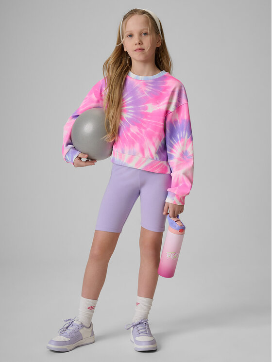 4F 4F Bluza POOLSIDE CLUB Kolorowy Loose Fit