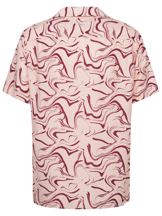 Bugatti Bugatti Srajca 9253-78956C Rdeča Comfortable Fit