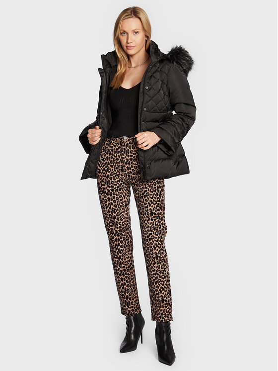 Guess Guess Μπουφάν πουπουλένιο Laurie W2BL60 WEX52 Μαύρο Regular Fit