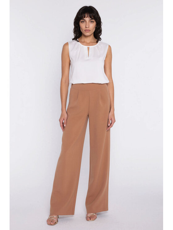 NIFE NIFE Halenka B225 Krémová Regular Fit