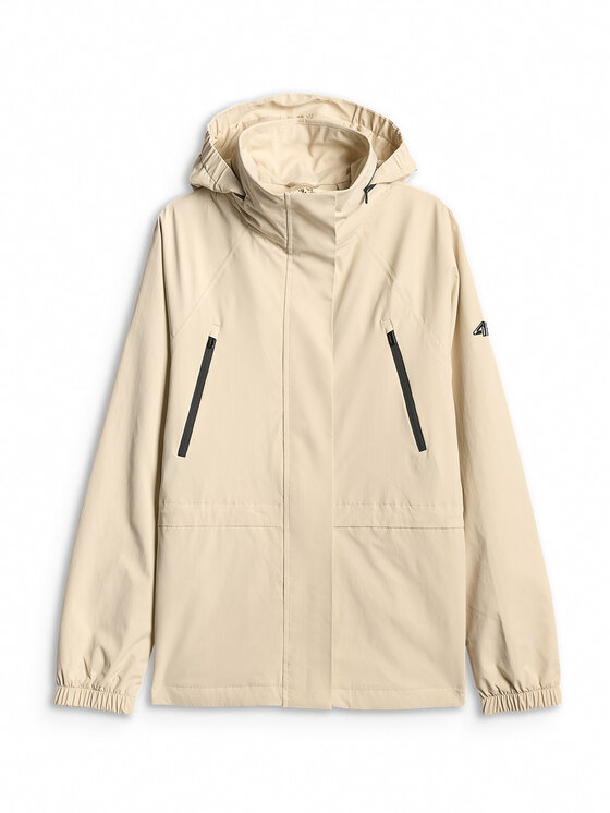 4F 4F Kurtka przejściowa EVERYDAY ACTIVE Beżowy Loose Fit