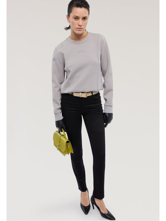 Trussardi Trussardi Pantaloni di tessuto P7039200326N033 Nero Regular Fit