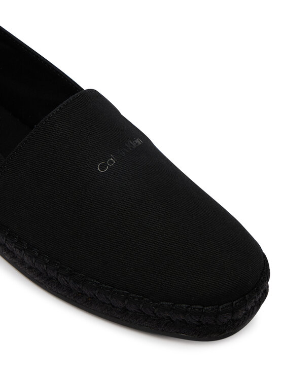 Calvin Klein Calvin Klein Espadrilky Espadrille Webbing Cv HM0HM02075 Černá