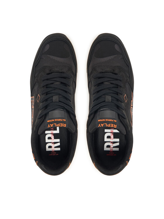 REPLAY REPLAY Sneakersy GMS68 .000.C0114S Czarny