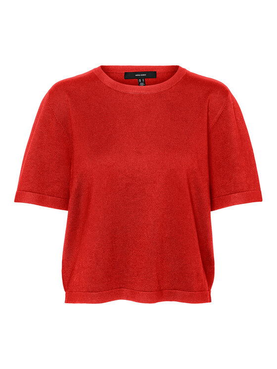 Vero Moda Vero Moda Светр Silje 10320460 Червоний Oversize