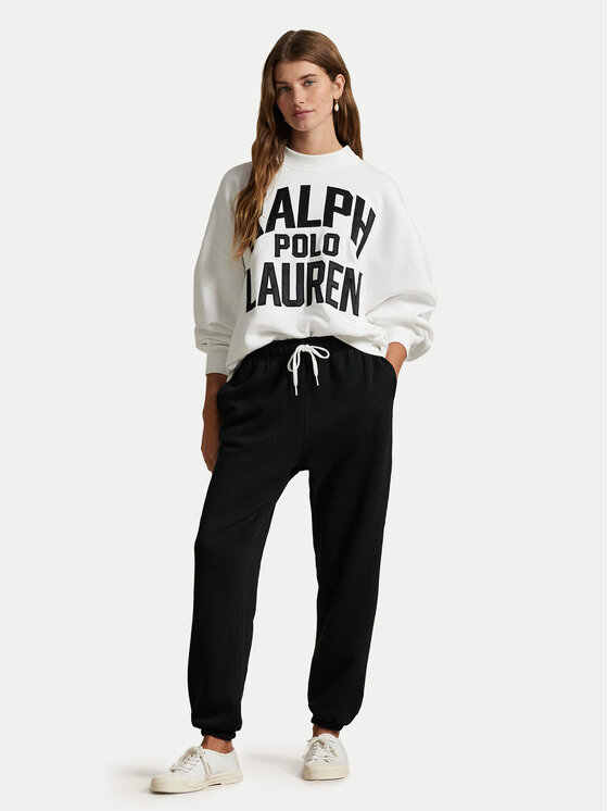 Polo Ralph Lauren Polo Ralph Lauren Суитшърт 211978147001 Бял Relaxed Fit