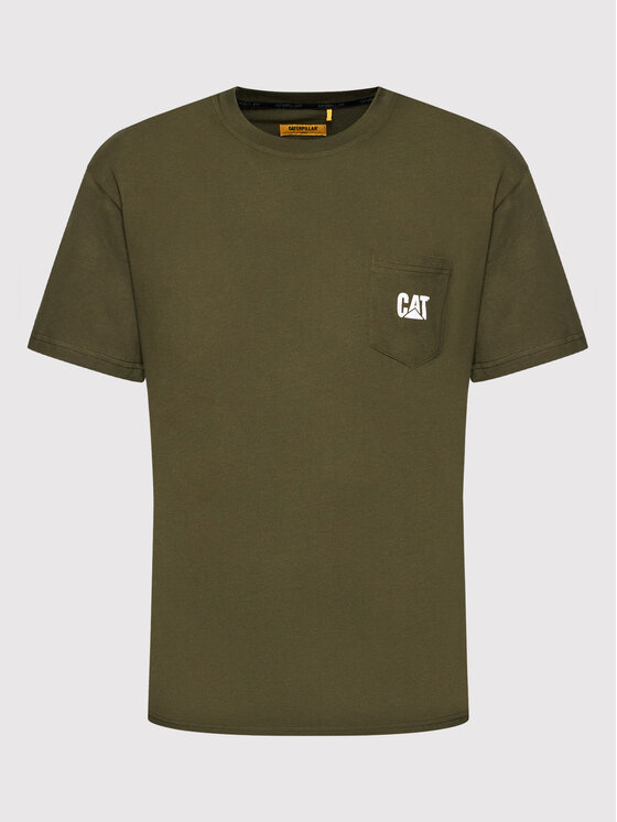 CAT Footwear CAT Footwear T-shirt 2511868 Verde Regular Fit