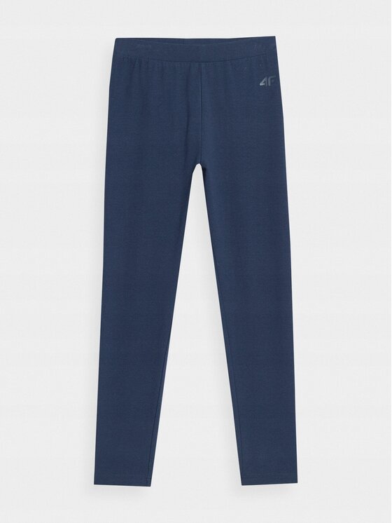 4F 4F Legginsy 4FJWSS24TTIGF130-31S Granatowy