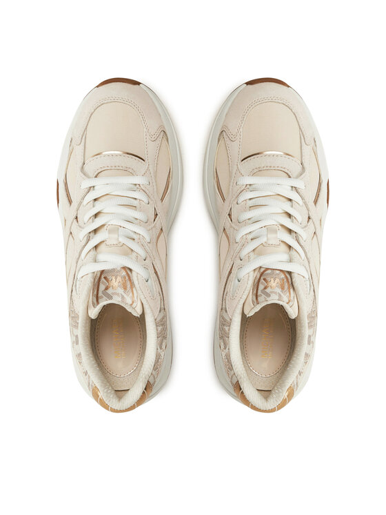 MICHAEL Michael Kors MICHAEL Michael Kors Сникърси 43F4LEFS5S Бежов