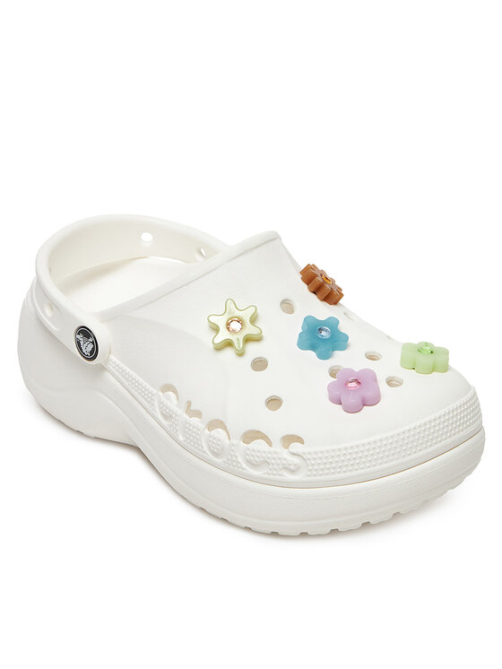 Crocs Crocs Okrasek za obutev ENLIGHTEN FLOWER 5 PACK 10014693 Pisana