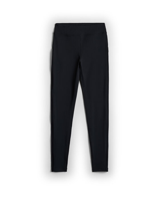 4F 4F Legginsy DRAGONFLY Czarny Slim Fit