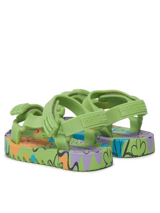 Melissa Melissa Sandały Mini Melissa Playtime Bb 35690 Zielony